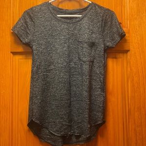 Womens Hollister Must Have Grey Tee